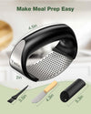 Stainless Steel Rocking Garlic Press Crusher