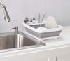 Collapsible Portable Dish Drying Rack Organizer