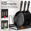 Expandable Under Cabinet Pot Lid Organizer