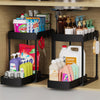 Pull-Out Under Sink Storage Organizers Set