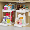 Pull-Out Under Sink Storage Organizers Set