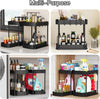 Pull-Out Under Sink Storage Organizers Set